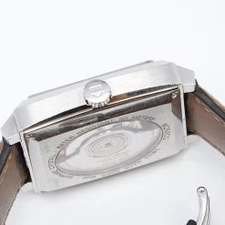 Tag Heuer Brown Stainless Steel Python Skin Leather Monaco WW2115.FC6217 Men's Wristwatch 37 Mm For Men -Tag Heuer Sales Shop luxury women tag heuer used watches p630523 003