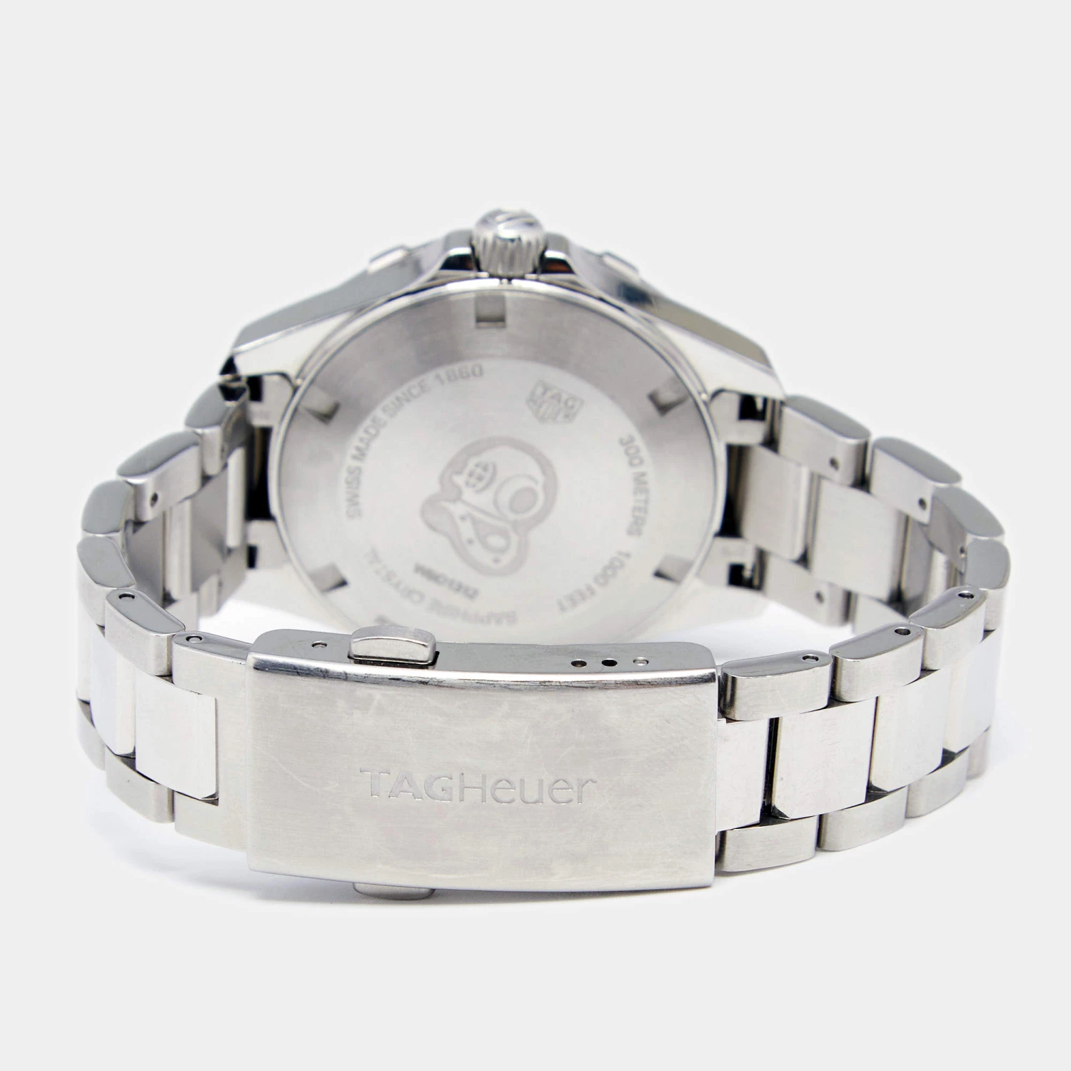 Tag Heuer Blue Stainless Steel Aquaracer WBD1312 Women's Wristwatch 32 Mm For Women 5 Tag Heuer Blue Stainless Steel Aquaracer WBD1312 Women's Wristwatch 32 Mm For Women - Image 5