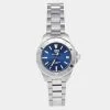 Tag Heuer Blue Stainless Steel Aquaracer WBD1312 Women's Wristwatch 32 Mm For Women