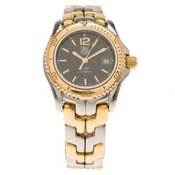 Tag Heuer Black Stainless Steel Link Women's Wristwatch 31MM For Women -Tag Heuer Sales Shop luxury women tag heuer used watches p63831 003