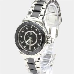 Tag Heuer Black Diamonds Stainless Steel Formula 1 WAU2210 Women's Wristwatch 37 MM For Women