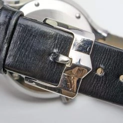 TAG Heuer Black Stainless Steel Leather Alter Ego WP131P Women's Wristwatch 29MM For Women -Tag Heuer Sales Shop luxury women tag heuer used watches p649238 005