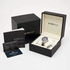 TAG Heuer Black Stainless Steel Ceramic Diamond Formula 1 WAU2212 Women's Wristwatch 37 Mm For Women -Tag Heuer Sales Shop luxury women tag heuer used watches p682762 001