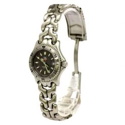 Tag Heuer Grey Stainless Steel Sel Women's Wristwatch 28MM For Women