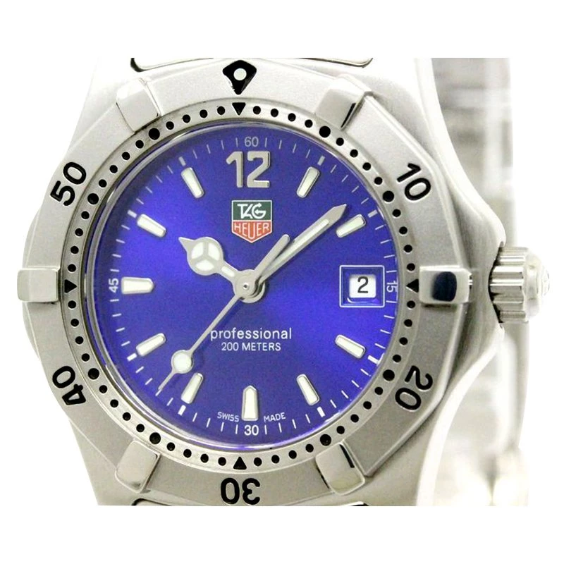 Tag Heuer Blue Stainless Steel 2000 Women's Wristwatch 29MM For Women 3 Tag Heuer Blue Stainless Steel 2000 Women's Wristwatch 29MM For Women - Image 3