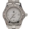 Tag Heuer White Stainless Steel Professional Women's Wristwatch 30MM For Women