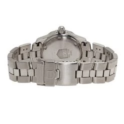 Tag Heuer White Stainless Steel Professional Women's Wristwatch 30MM For Women -Tag Heuer Sales Shop luxury women tag heuer used watches p9283 004
