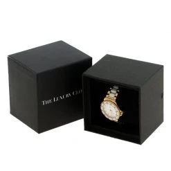 Tag Heuer White Ceramic Gold Plated Steel & Diamonds Formula 1 WAH1222 Women's Wristwatch 35MM For Women -Tag Heuer Sales Shop luxury women tag heuer used watches p94870 006