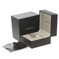 Tag Heuer White Ceramic Stainless Steel Amethyst Formula1 Women's Wristwatch 32MM For Women -Tag Heuer Sales Shop luxury women tag heuer used watches p95841 006